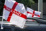 Screen Printed NFL Car Flag 30x45cm National Car Flag Customization