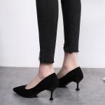 YTH004 Single Shoes Women 2021 New Spring And Summer Pointed High Heels Fashion