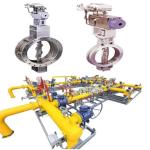 Pressure / Flow Control Skid And KOSO Valves With 6300RA/6300RB/5200LA Pneumatic