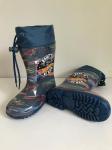 Boys Disney Character Pvc Rain Boots With Waterproof Cuff