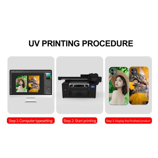 KECAI 5060 UV Flatbed Printer High Value UV Printing Machine for Small Businesses A2 UV Inkjet Flatbed Printer