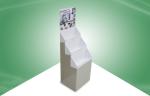 Floor Standing Pop Cardboard Display , Printing Corrugated Display Stand