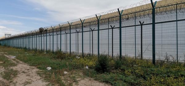 Galvanized Clear View Anti Climb Security Fencing For Airports Prisons Train