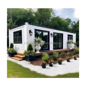China 40ft Easy Installation Glass Door Prefabricated Living Container Room for Hotel Accommodation wholesale