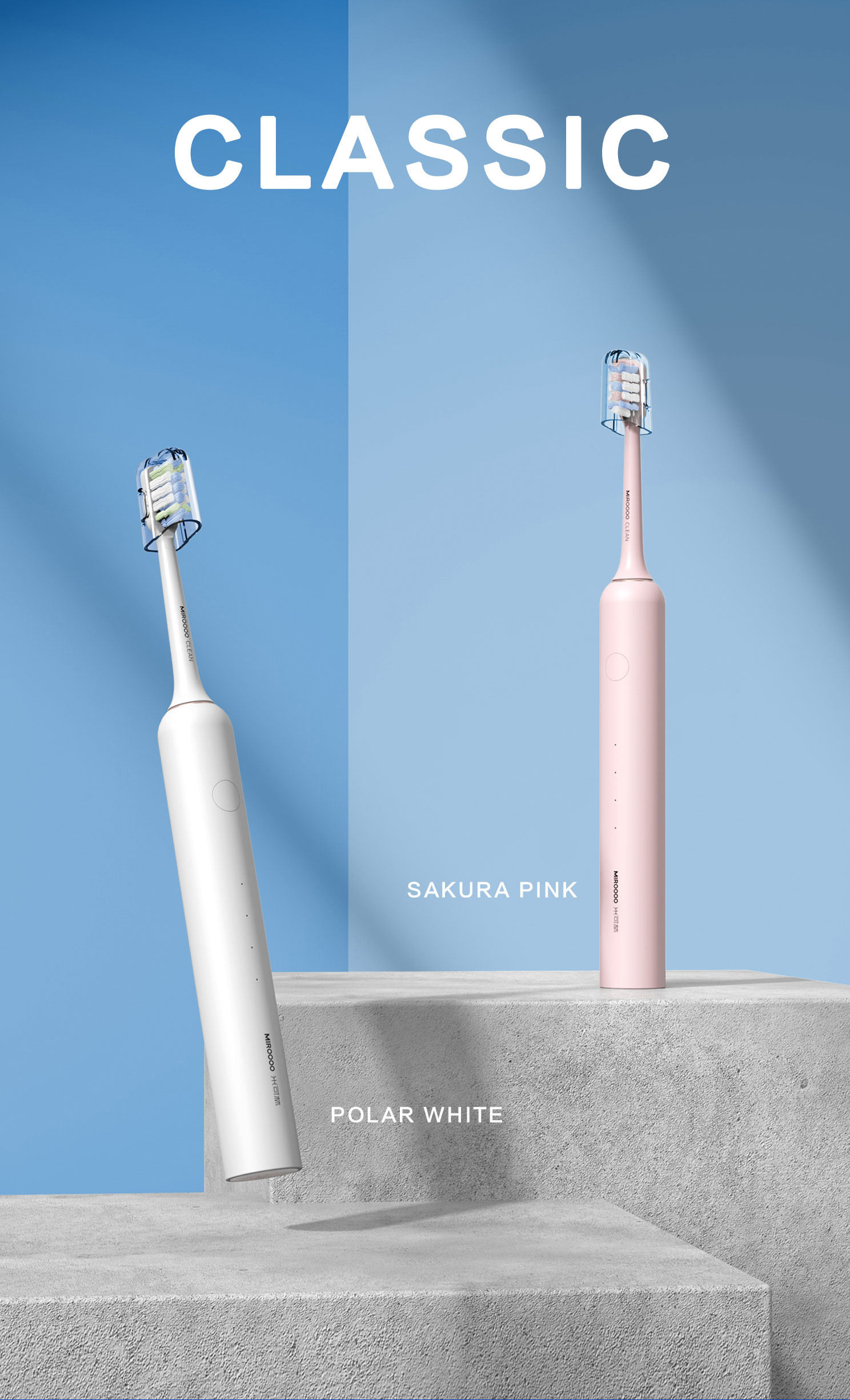 4 Modes Sonic Waterproof Electric Toothbrush 3.7V Rechargeable With Soft Bristles