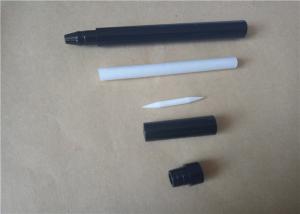 China Steel Ball ABS Liquid Eyeliner Pencil Black Packaging With Spray Painting wholesale
