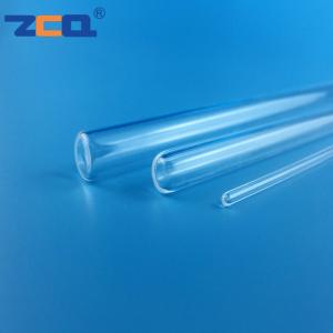 China 5-1500mm Quartz Capillary Tube Borosilicate Glass Test Tube High Purity One End Sealed wholesale