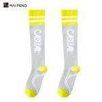 Breathable Compression Running Socks Cotton / Nylon Athletic Compression