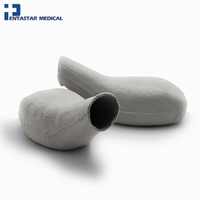 Eco Disposable Biodegradable Paper Recycled Molded Pulp Waterproof Male Urinal bottle