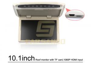 China HD 10.1 Inch Roof Mount Tft Lcd Monitor / Dvd Player For Car Roof Mounted wholesale