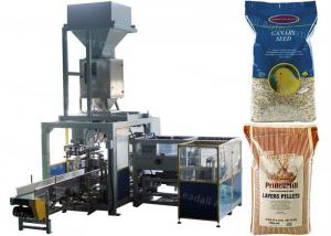 China 10kg 15kg 25kg Automatic Open Mouth Bagger For Layers Pellets / Canary Seed wholesale