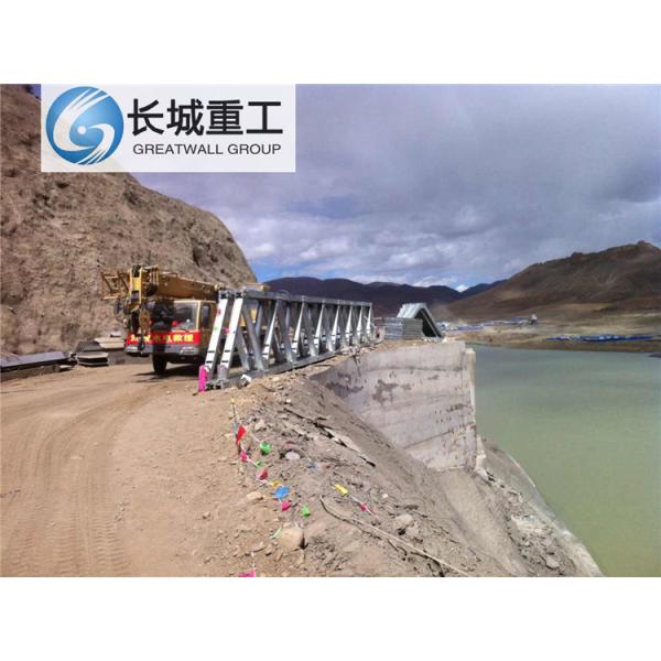 D-Type Big Span Steel Bridge/4.2m bridge deck net length/82.296m maximum ferr span length