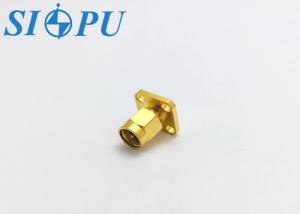 China SMA Male RF Coaxial Connector – Microstrip Type, Flange Mount, Solder Termination wholesale