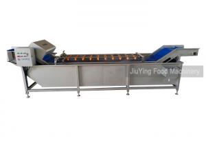 China Custom Made Vegetable Fruit Washing Machine For Commercial / Cabbage Cleaning Equipment on sale