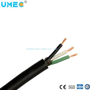 China 600V Copper Conductor Flexible Rubber Cable 3X16AWG 3X14AWG 3X12AWG 3X10AWG 4X10AWG 4X8AWG wholesale