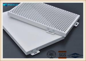 China Fire Resistant Custom Aluminum Plate Perforated Aluminum Panels Erosion Resistant wholesale