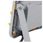 Ip65 Waterproof Dmx Solar Rgb Flood Light For Sport Ground 50W 100W 200W 300W