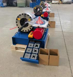 China 12v hydraulic pipe press machine electric hose crimper for Rubber Products wholesale