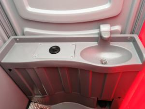 China Removable HDPE Construction Site Toilet , Plastic Camping Portable Site Toilet wholesale