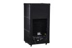 Constant Temp Refrigerated Wine Cabinet Furniture Full Vintage Black Leather
