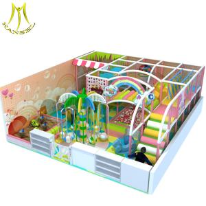 China Hansel commercial china factory kids indoor playground equipment outdoor wooden kids playhouse wholesale