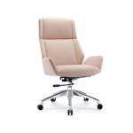 Birch Wood Backrest Swivel Office Chair