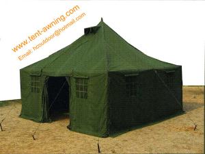 China Galvanized Steel Pole-style Waterproof Canvas Military Marquee Tent wholesale