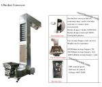 Food Grade 304SS Z Type Bucket Conveyor Plum Nuts Transport