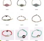 watches ladies women matching mint rope and MOP sales promotion bracelet, charm