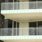 Balcony Stainless Steel And Glass Railing Systems Casting Handrail Balustrade