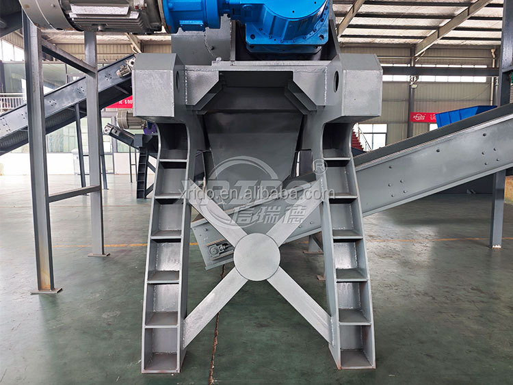 Automatic Single Shaft Plastic Shredder Crusher Combination Machine for Manufacturing Plants Farms for Abs Pc Ps pa Pppe