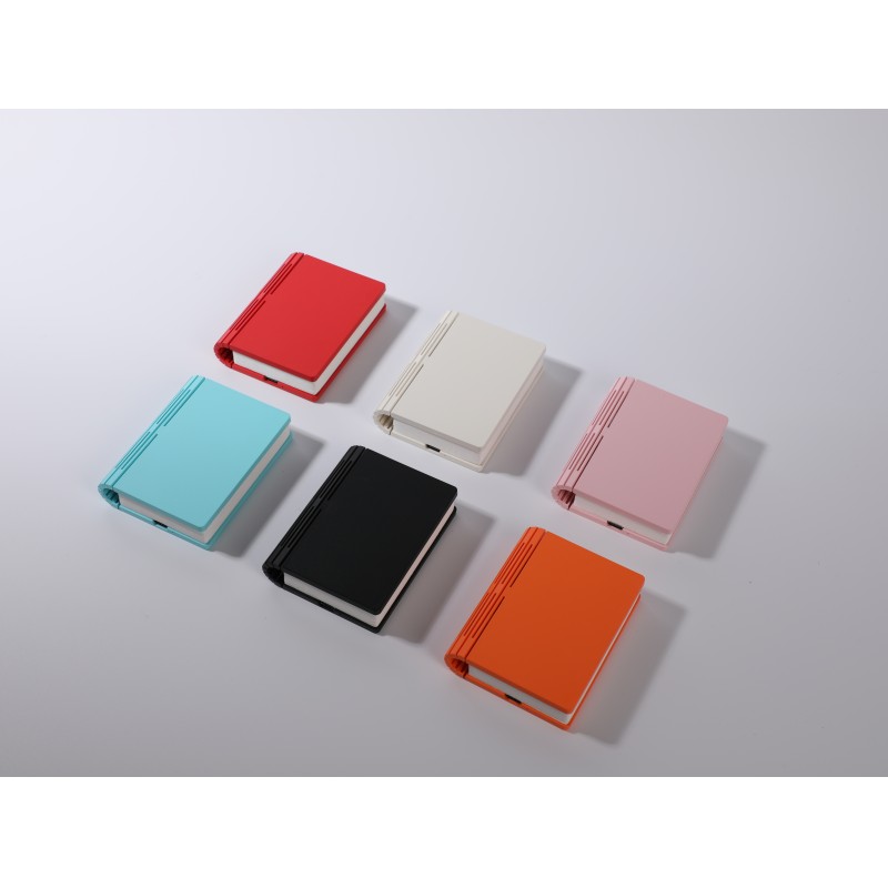Factory Direct Mini Book Light ABS Foldable Design Foldable Paper Lantern Cordless Fridge Magnet Design Scenic Area Gift Sets
