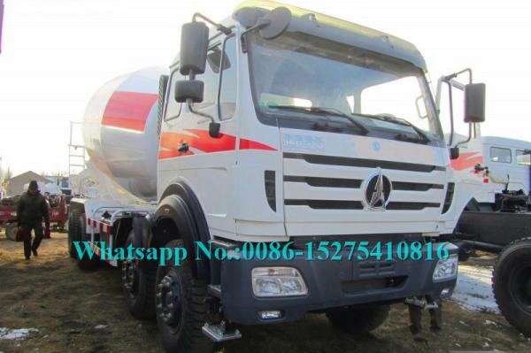 North Benz NG80B 2638P 8x4 40Ton 380hp 16 18 cbm Concrete Mixer Truck for