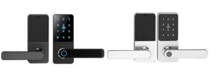 China Digital Fingerprint Smart GRH Handle Door Lock Biometric Keyless Electronic wholesale