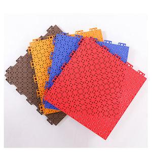 China Thermal Insulation Interlocking Rubber Floor Tiles For Sports Field on sale
