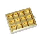 Red 4cm Height Chocolate Gift Packaging Boxes , Printed Chocolate Boxes 20