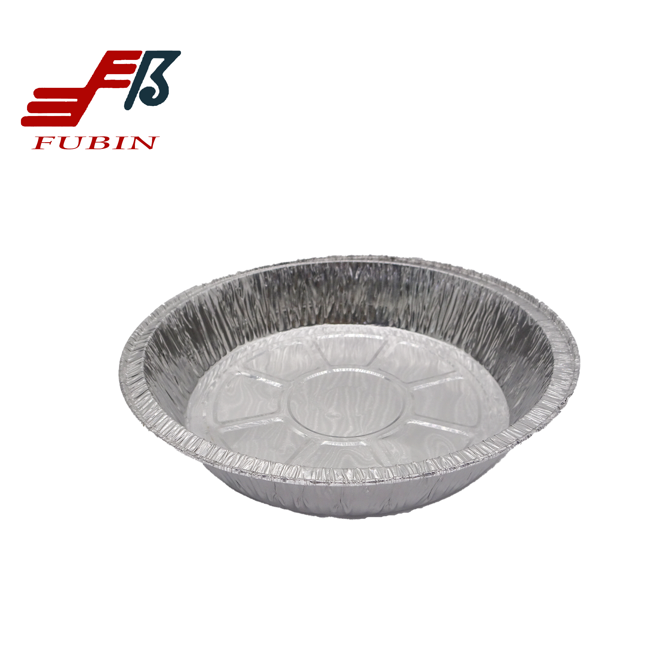 Round 12" Flat Aluminum Foil Catering Tray Work Home Packing