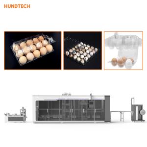 China Egg Containers Plastic Thermoforming Machine 3.0kw Compact wholesale
