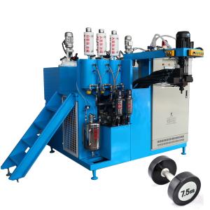China PU Dumbbell Shape Wheel 30L Polyurethane Casting Machine wholesale