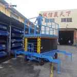 Industrial Mobile Platform Lift 0.3T Portable Electric Scissor Lift