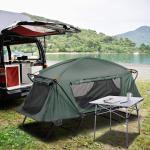Embroidery or Printing Logo Lightweight Aluminum Roll Up Table for Beach Picnic