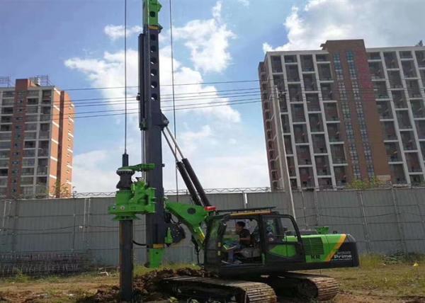 140KN Helical Pile Driver Hydraulic Multifunctional Excavator Bore Drilling