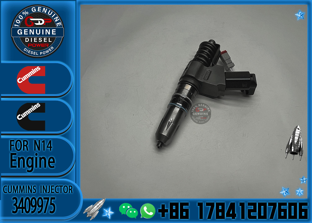 New High Quality Diesel N14 Common Rail Fuel Injector 3087807 341176 3409975 3411760