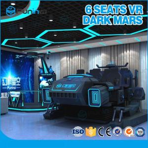 China Mech Style Virtual Reality 9D VR Cinema Six Players Indoor VR Game With VR Helmet wholesale