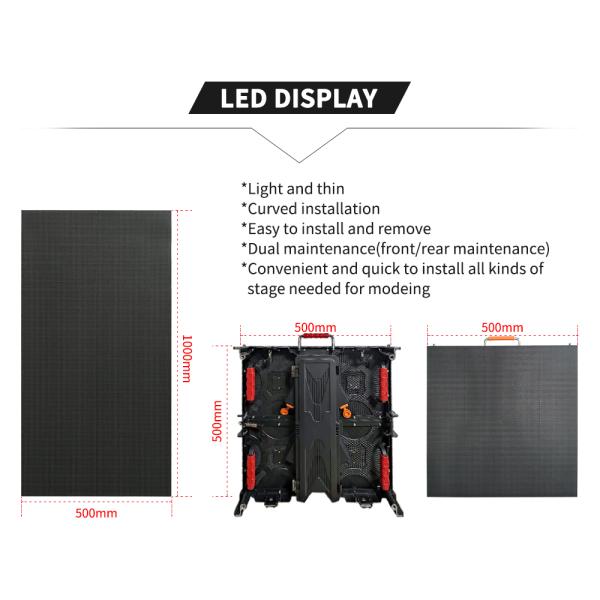 Waterproof LED Video Wall Module 250*250mm for High Resolution Display as per Customer Requirements