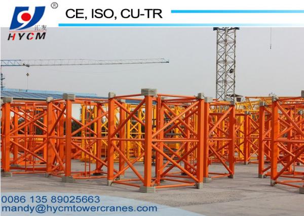 Quality Shot Blasting Tower Crane Spare Parts Steel 1.83*1.83*2.5 Mast section Q345B Material for sale