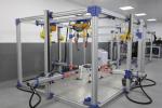 5 Air Cylinders PLC Control Furniture Testing Equipment, Table Furniture Testing