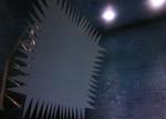 Compact range anechoic chamber