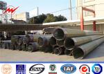 132kv Steel Utility Pole Polygonal Tower Galvanized Steel Electric Pole