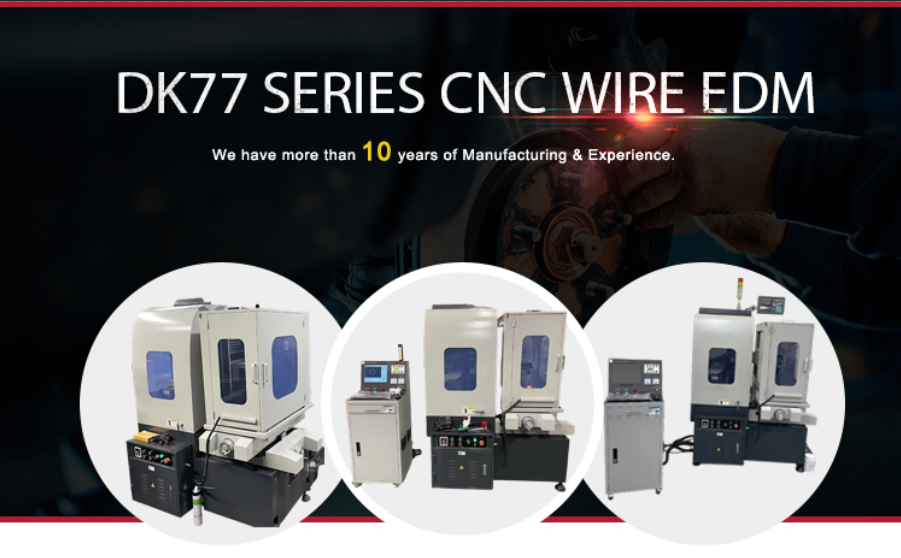 Eco-friendly DK77 High-speed CNC Wire-cut EDM Machine for Precision Metal Cutting